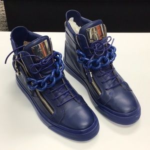Giuseppe Zanotti Chain High Top Sneakers